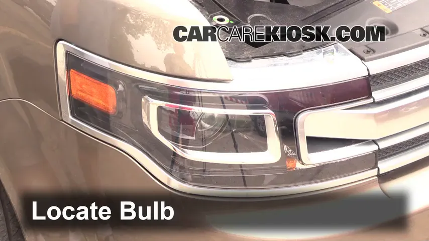 2013 Ford Flex Limited 3.5L V6 Turbo Sport Utility (4 Door) Lights Parking Light (replace bulb)